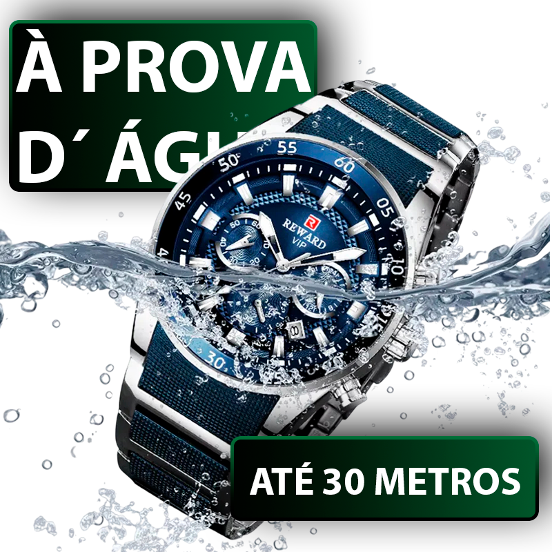 Kit 2 Relógios Executivos BRINDE: 1 CARTEIRA