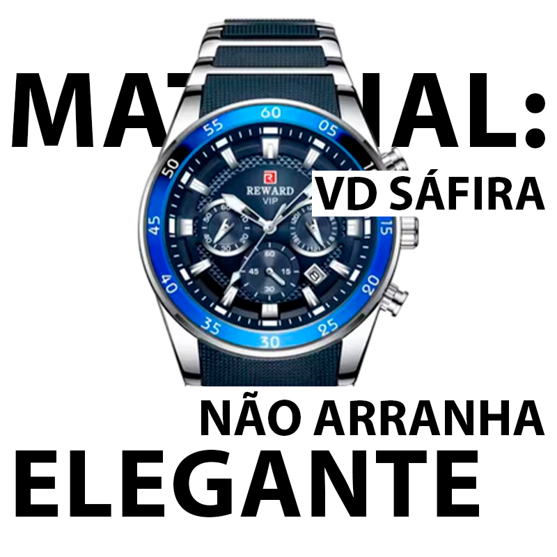 Kit 2 Relógios Executivos BRINDE: 1 CARTEIRA