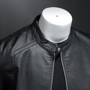 Jaqueta Masculina de Couro Classic Sampaio®