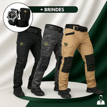 [Leve 3 Pague 2] Calça Militar Vektor Lionor RipStop + Brindes: Relógio, Cinto e Mini Bag