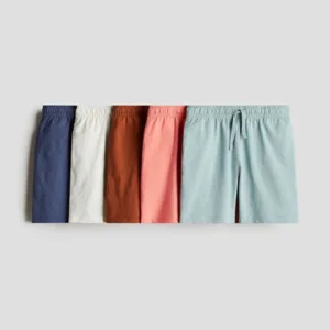 Kit 5 Bermudas Jersey Variadas 3