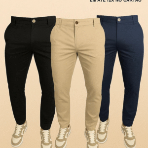 COMPRE 1 LEVE 3 - Calça Alfaiataria Mônaco com Ajuste!